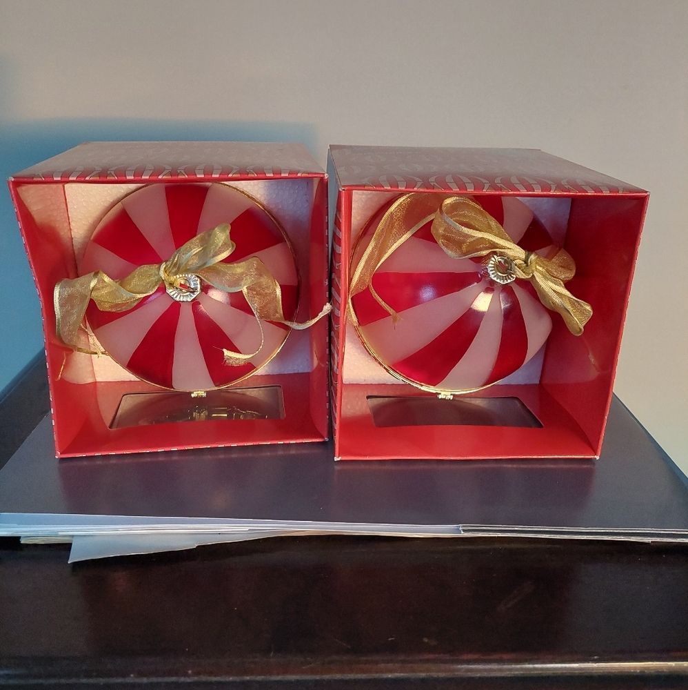 Christmas Ball Candy Dish